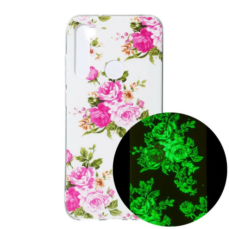 Kuori Xiaomi Redmi Note 8 Fluorescent Liberty Flowers