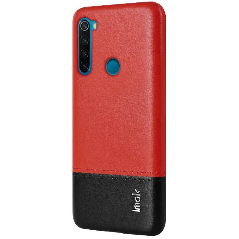 Kuori Xiaomi Redmi Note 8 Imak Ruiyi Sarjan Nahkaefekti