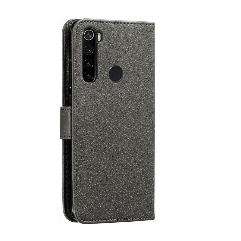 Nahkakotelo Xiaomi Redmi Note 8 Faux Leather Elä Unelmasi