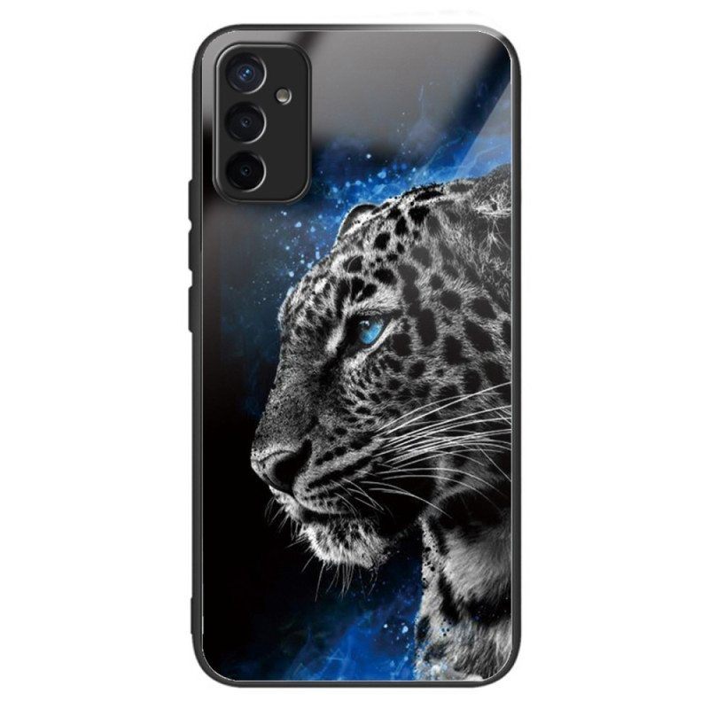 Case Samsung Galaxy M13 Tiger Karkaistu Lasi