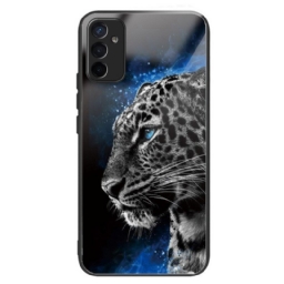 Case Samsung Galaxy M13 Tiger Karkaistu Lasi