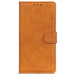 Flip Case Samsung Galaxy M13 Matta Keinonahka