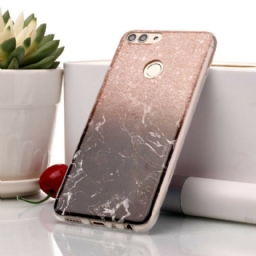 Case Huawei P Smart Glitter Marble