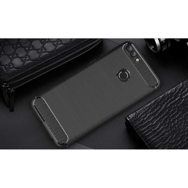 Case Huawei P Smart Harjattu Hiilikuitu