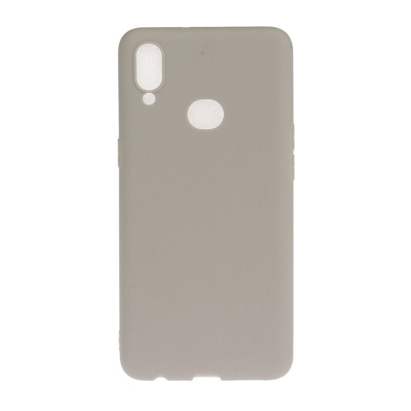 Case Samsung Galaxy A10s Silicone Flexible Solid Color