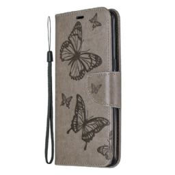 Kotelot Samsung Galaxy A10s Butterflies In Flight With Lanyard