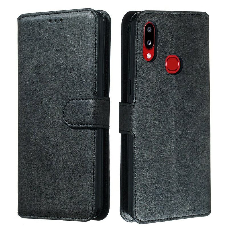 Kotelot Samsung Galaxy A10s Faux Leather Uudet Värit