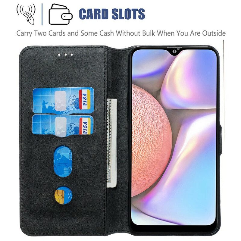 Kotelot Samsung Galaxy A10s Faux Leather Uudet Värit