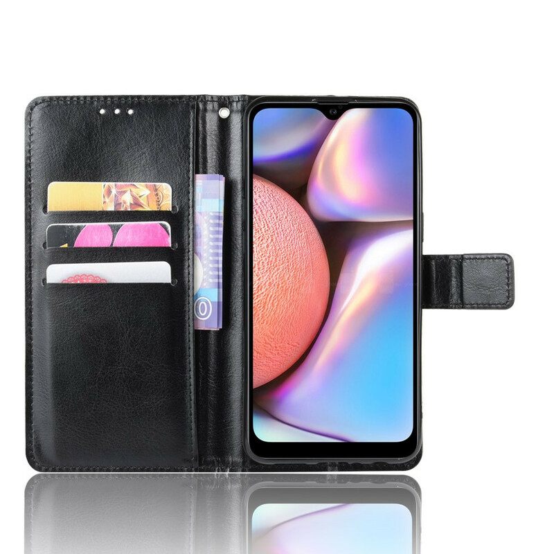 Kotelot Samsung Galaxy A10s Keinonahka Näyttävä