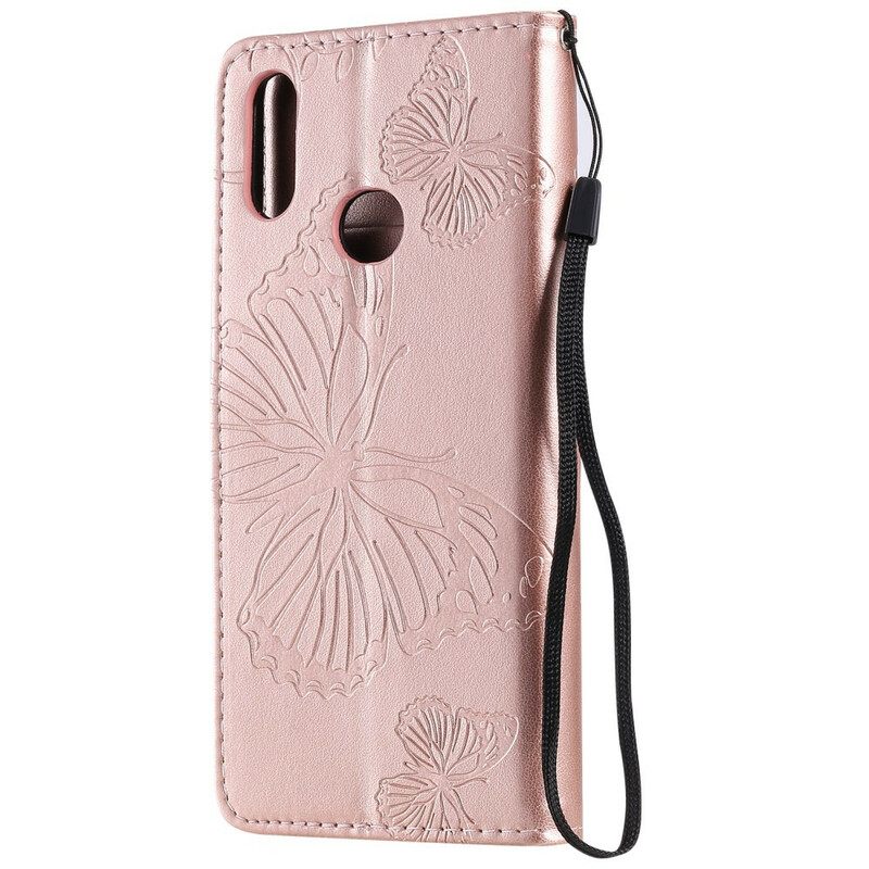 Kotelot Samsung Galaxy A10s Suojaketju Kuori Giant Thong Butterflies