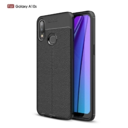 Kuori Samsung Galaxy A10s Double Line Litchi Leather Effect