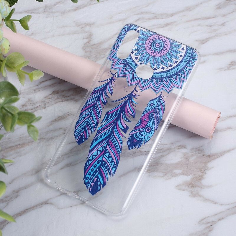 Kuori Samsung Galaxy A10s Dream Catcher Blue Feathers