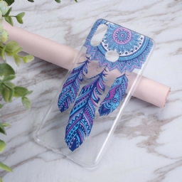 Kuori Samsung Galaxy A10s Dream Catcher Blue Feathers