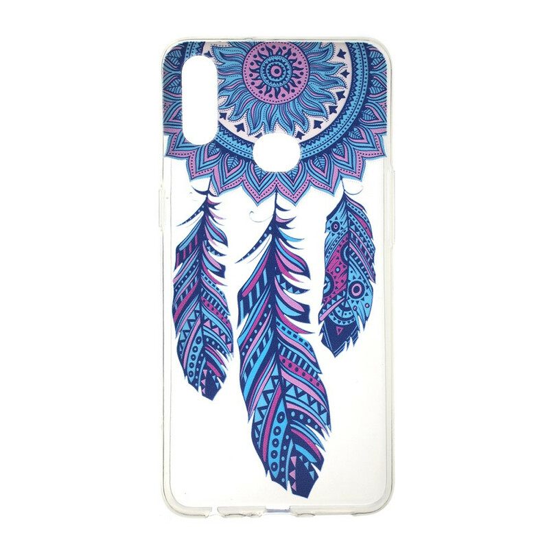 Kuori Samsung Galaxy A10s Dream Catcher Blue Feathers