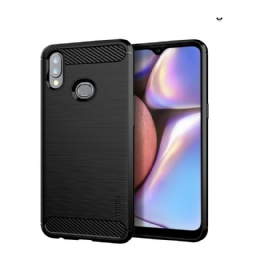 Kuori Samsung Galaxy A10s Harjattu Hiilikuitu Mofi