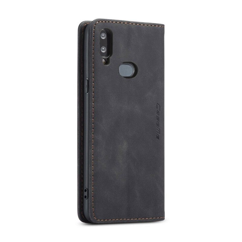 Puhelinkuoret Samsung Galaxy A10s Kotelot Flip Caseme Keinonahka