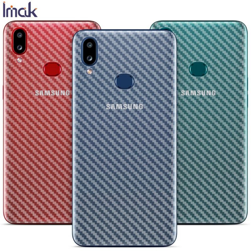 Takakalvo Samsung Galaxy A10S Style Carbon Imak Kameralle