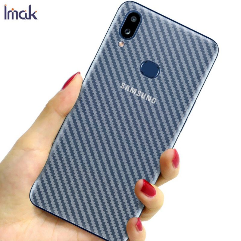 Takakalvo Samsung Galaxy A10S Style Carbon Imak Kameralle