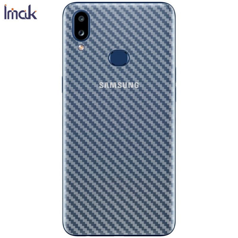 Takakalvo Samsung Galaxy A10S Style Carbon Imak Kameralle