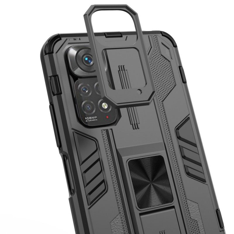 Case Xiaomi Redmi Note 11 / 11S Pysty- Ja Vaakasuora Irrotettava Teline