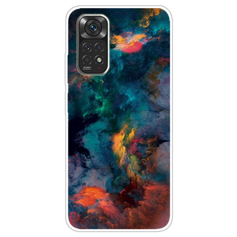 Case Xiaomi Redmi Note 11 / 11S Värikkäät Pilvet