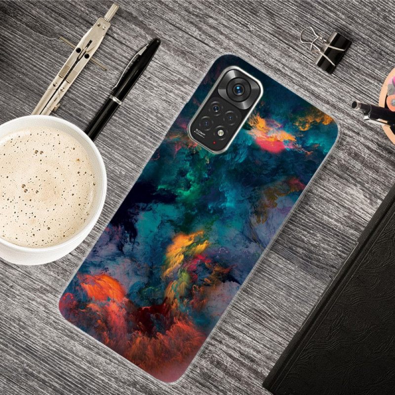 Case Xiaomi Redmi Note 11 / 11S Värikkäät Pilvet