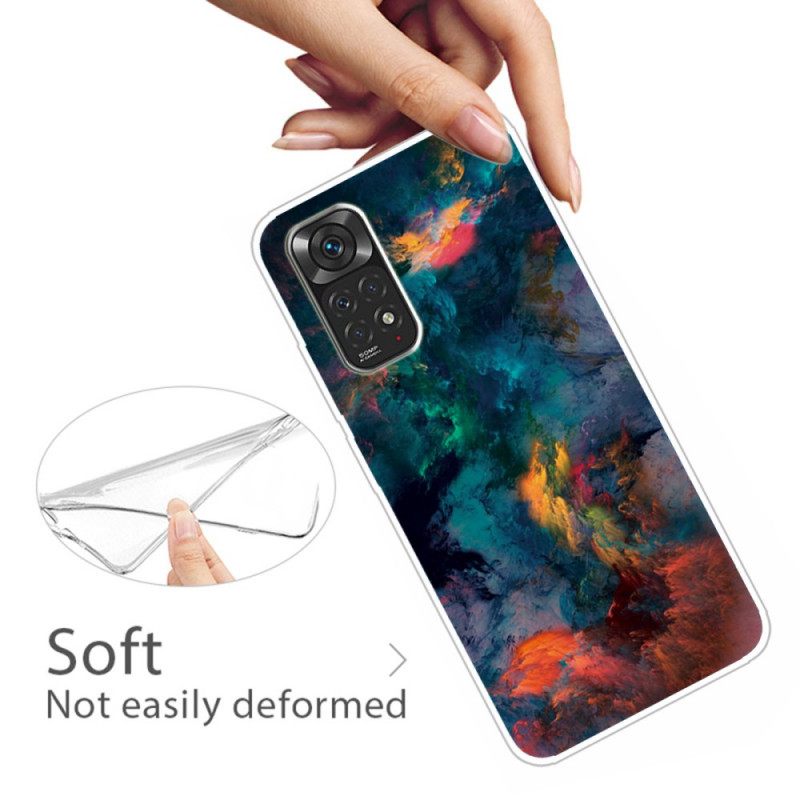 Case Xiaomi Redmi Note 11 / 11S Värikkäät Pilvet