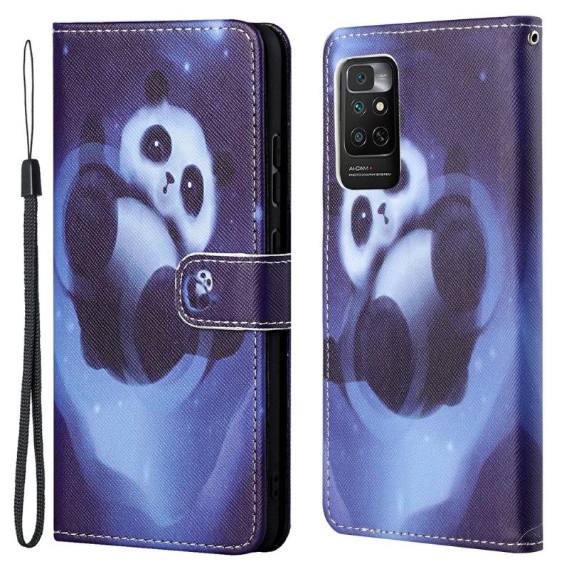 Flip Case Xiaomi Redmi Note 11 / 11S Panda Space