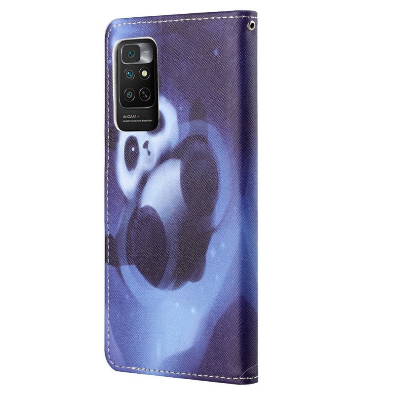 Flip Case Xiaomi Redmi Note 11 / 11S Panda Space