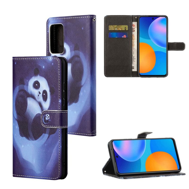 Flip Case Xiaomi Redmi Note 11 / 11S Panda Space