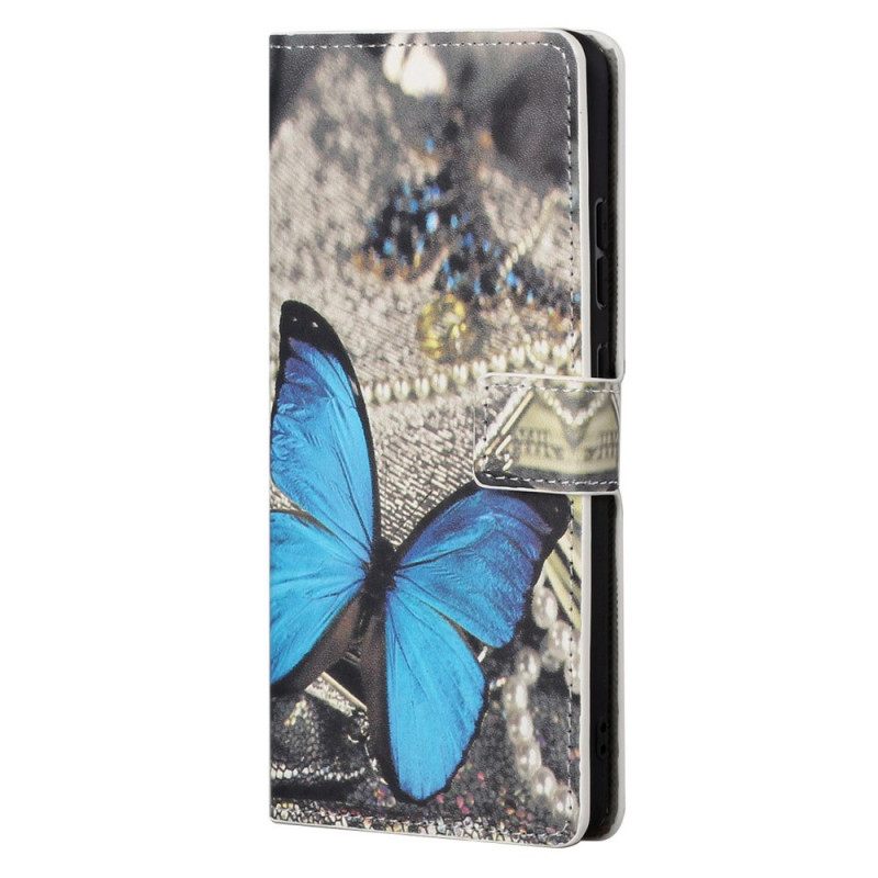 Kotelot Xiaomi Redmi Note 11 / 11S Blue Butterfly