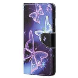 Kotelot Xiaomi Redmi Note 11 / 11S Neon Butterflies