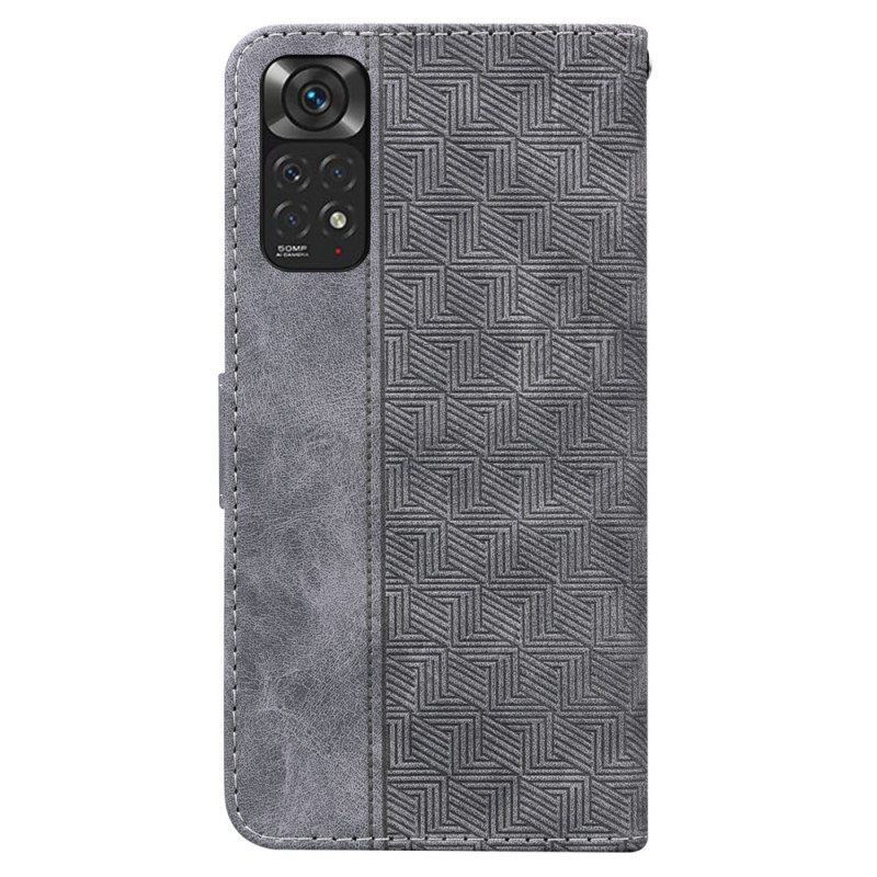 Kotelot Xiaomi Redmi Note 11 / 11S Suojaketju Kuori Strappy Pattern