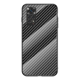 Kuori Xiaomi Redmi Note 11 / 11S Carbon Fiber Karkaistu Lasi