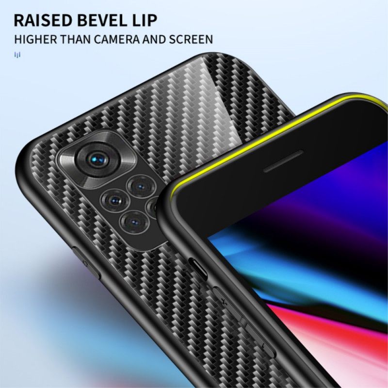 Kuori Xiaomi Redmi Note 11 / 11S Carbon Fiber Karkaistu Lasi