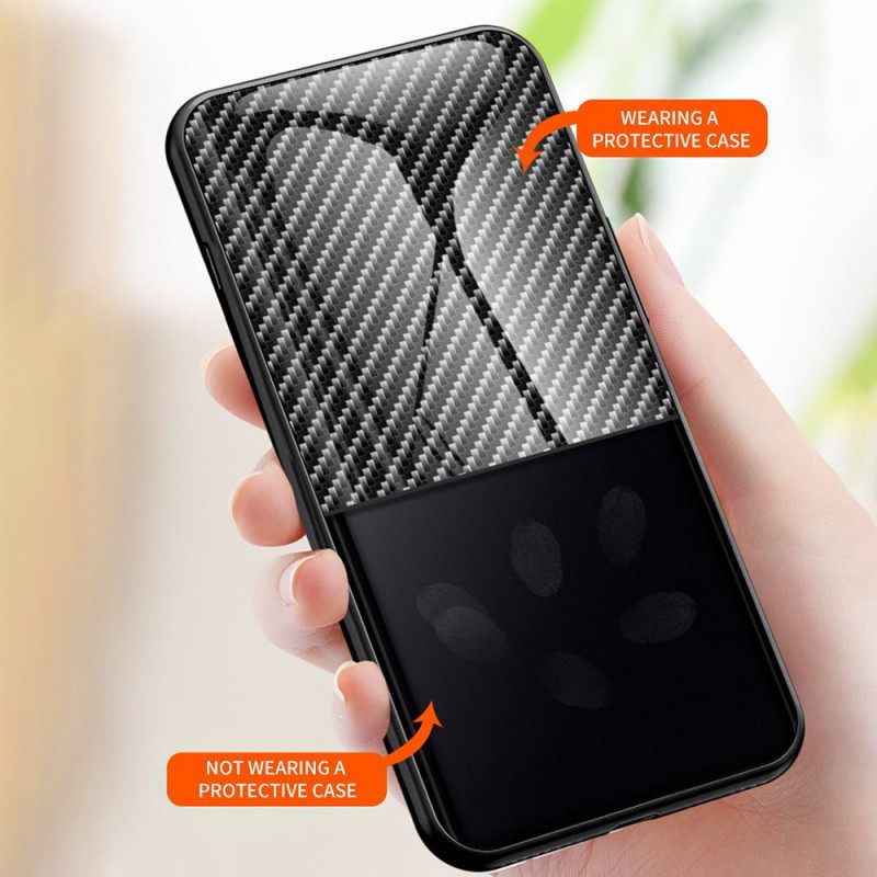 Kuori Xiaomi Redmi Note 11 / 11S Carbon Fiber Karkaistu Lasi