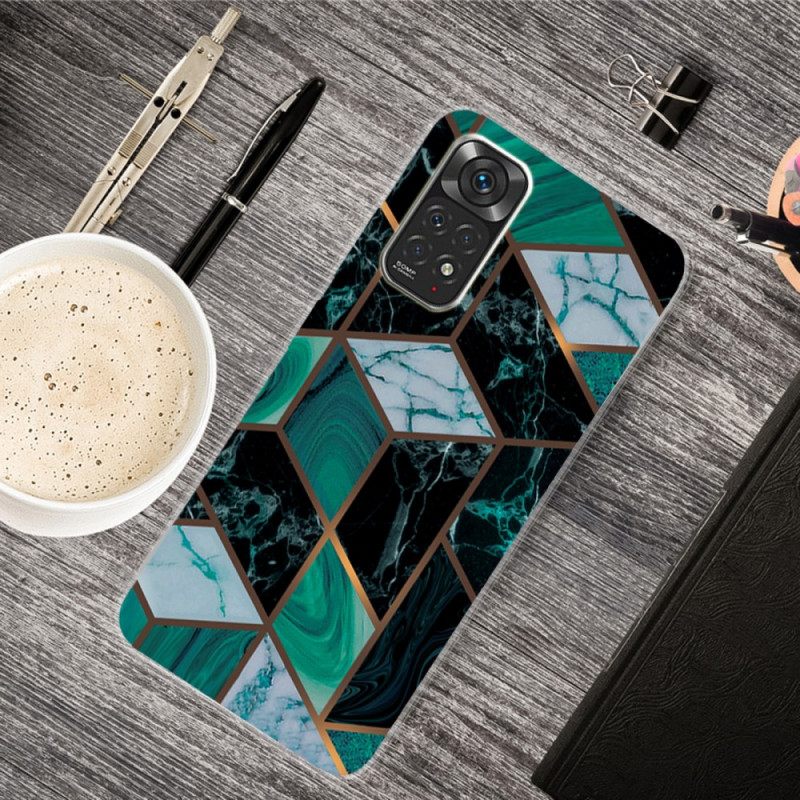 Kuori Xiaomi Redmi Note 11 / 11S Marble Geometry