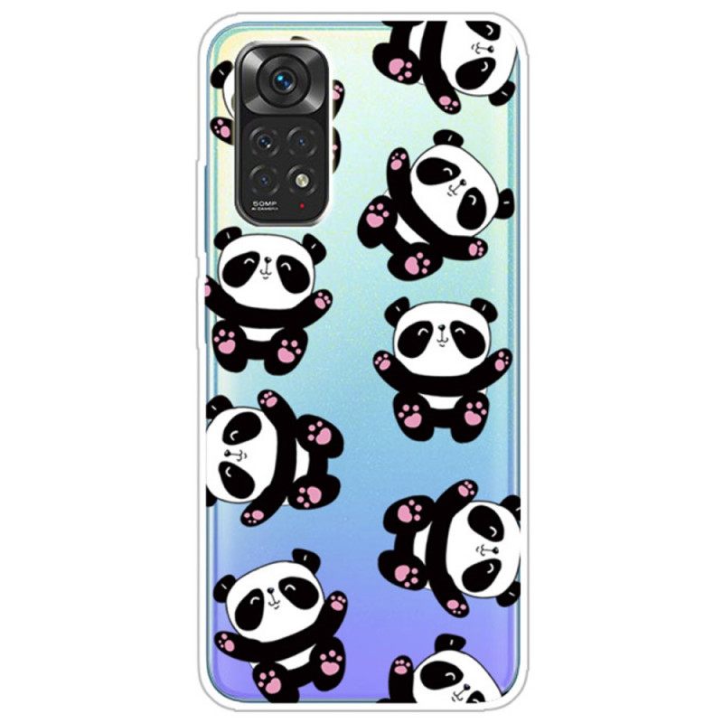 Kuori Xiaomi Redmi Note 11 / 11S Pandas Hauskaa