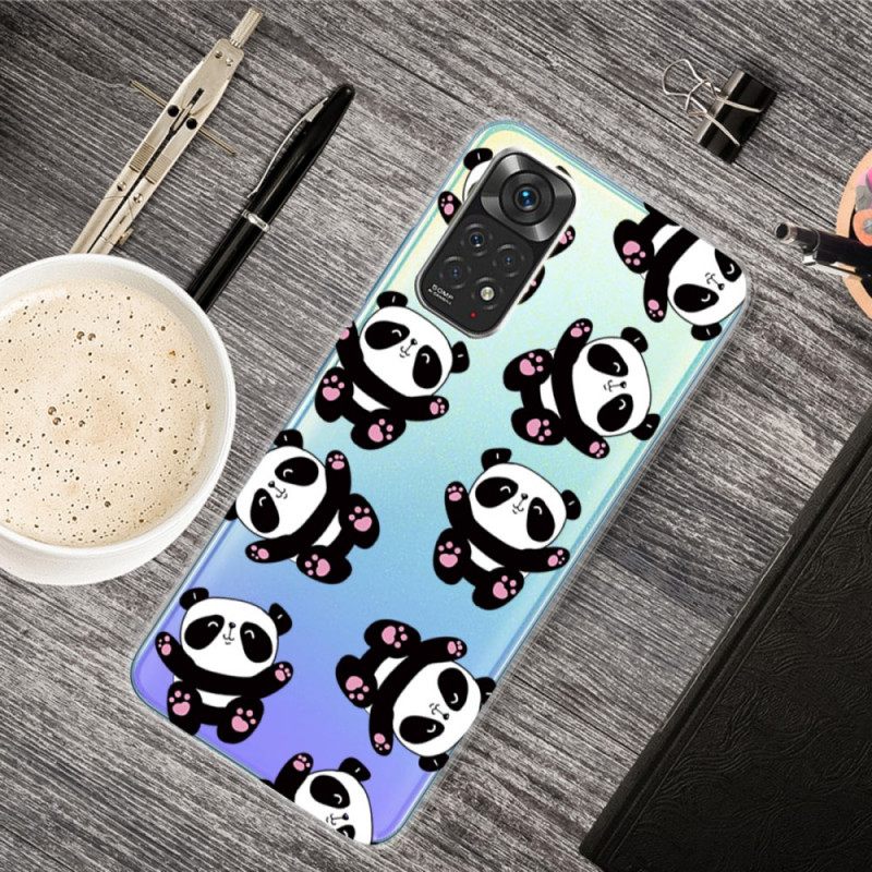 Kuori Xiaomi Redmi Note 11 / 11S Pandas Hauskaa