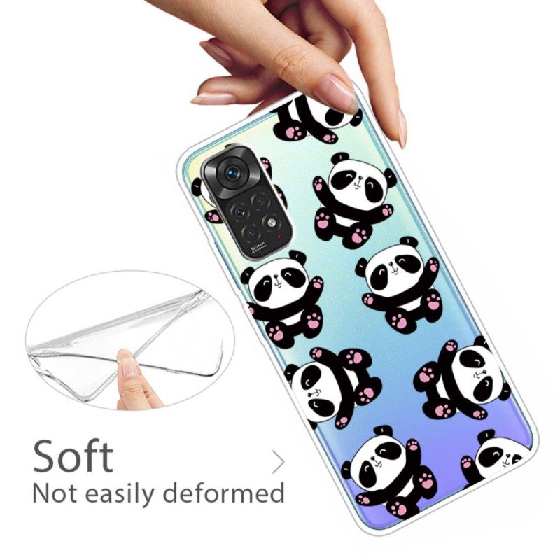 Kuori Xiaomi Redmi Note 11 / 11S Pandas Hauskaa