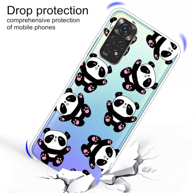 Kuori Xiaomi Redmi Note 11 / 11S Pandas Hauskaa