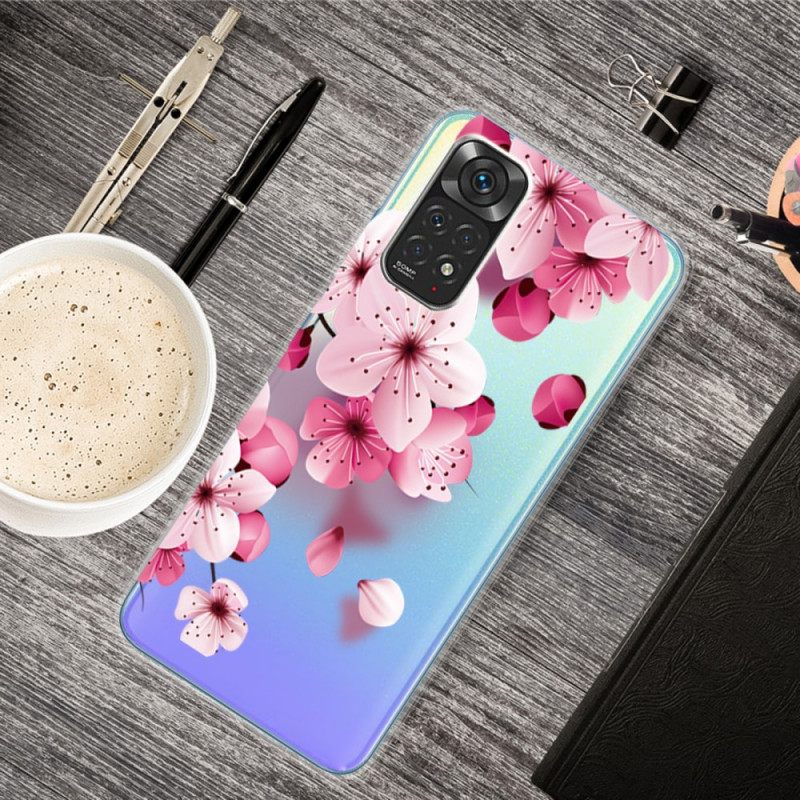 Kuori Xiaomi Redmi Note 11 / 11S Pienet Vaaleanpunaiset Kukat