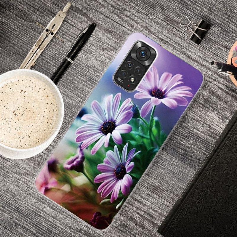 Kuori Xiaomi Redmi Note 11 / 11S Realistiset Kukat