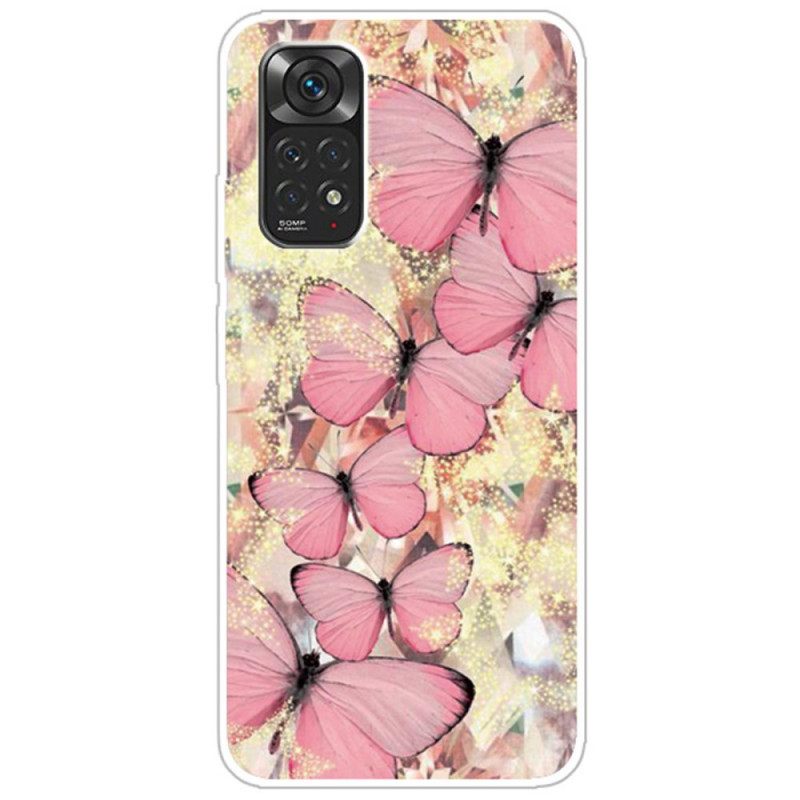 Kuori Xiaomi Redmi Note 11 / 11S Royal Butterflies