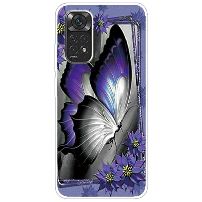 Kuori Xiaomi Redmi Note 11 / 11S Royal Butterfly