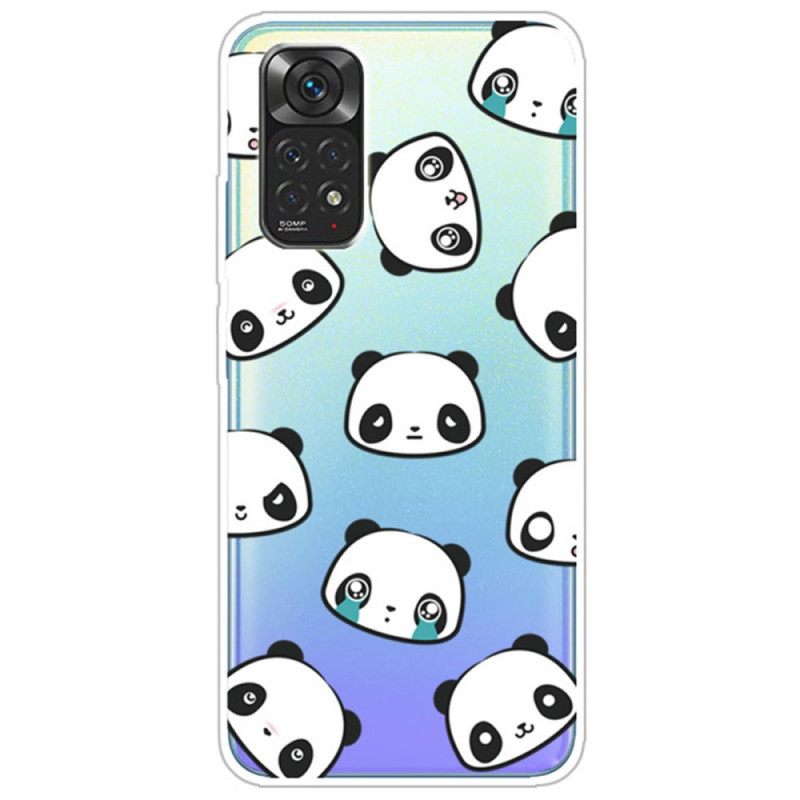 Kuori Xiaomi Redmi Note 11 / 11S Sentimental Pandas