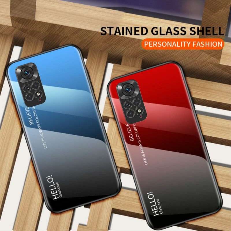 Kuori Xiaomi Redmi Note 11 / 11S Tempered Glass Hei