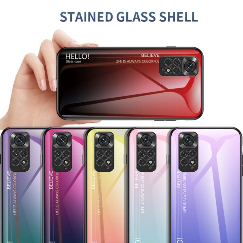 Kuori Xiaomi Redmi Note 11 / 11S Tempered Glass Hei