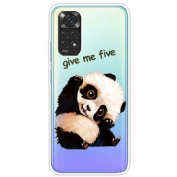 Kuori Xiaomi Redmi Note 11 / 11S Transparent Panda Anna Minulle Viisi