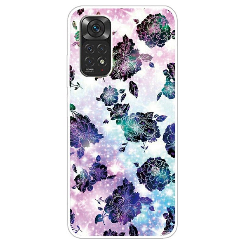 Kuori Xiaomi Redmi Note 11 / 11S Vintage Flowers